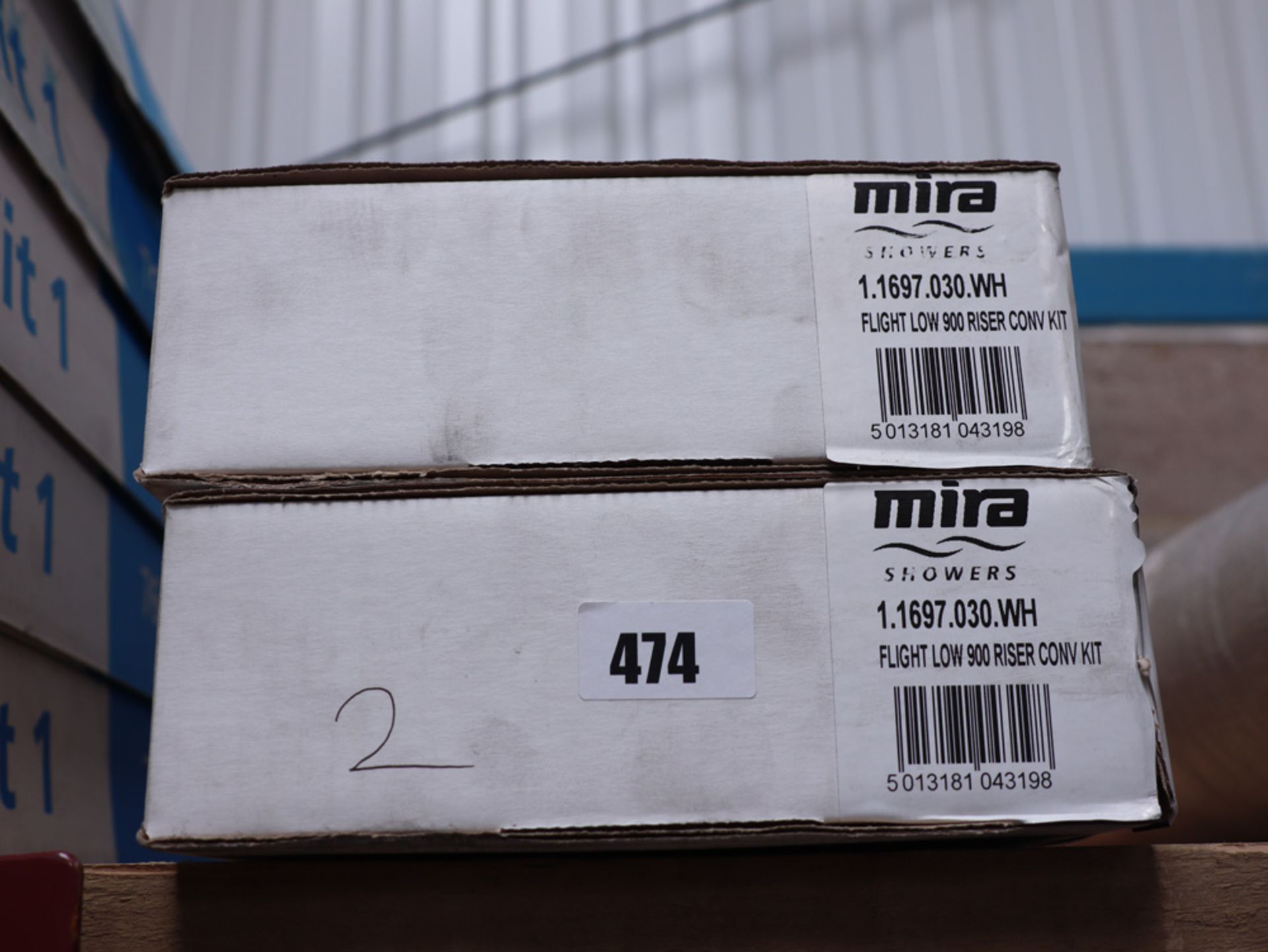 2x Mira Flight low 900 riser conversion kits