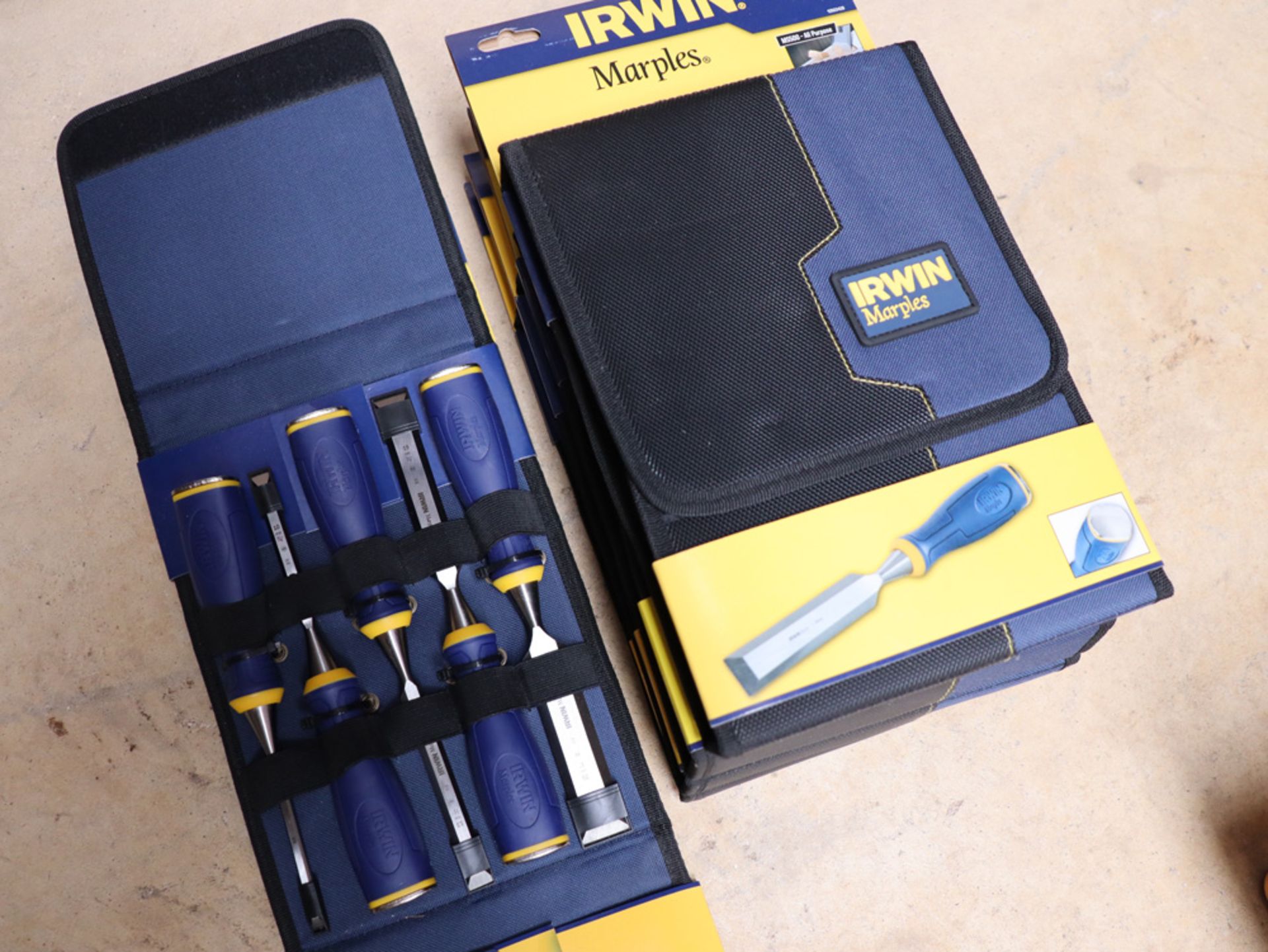 5 Packs of Irwin marples chisels