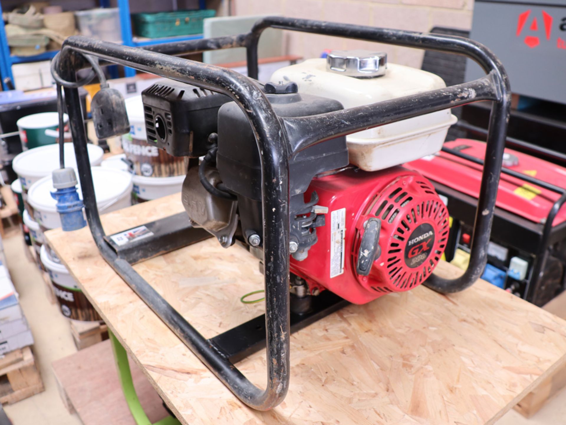 Step Hill generators model: SE3400 Honda GX 200 petrol engine generator