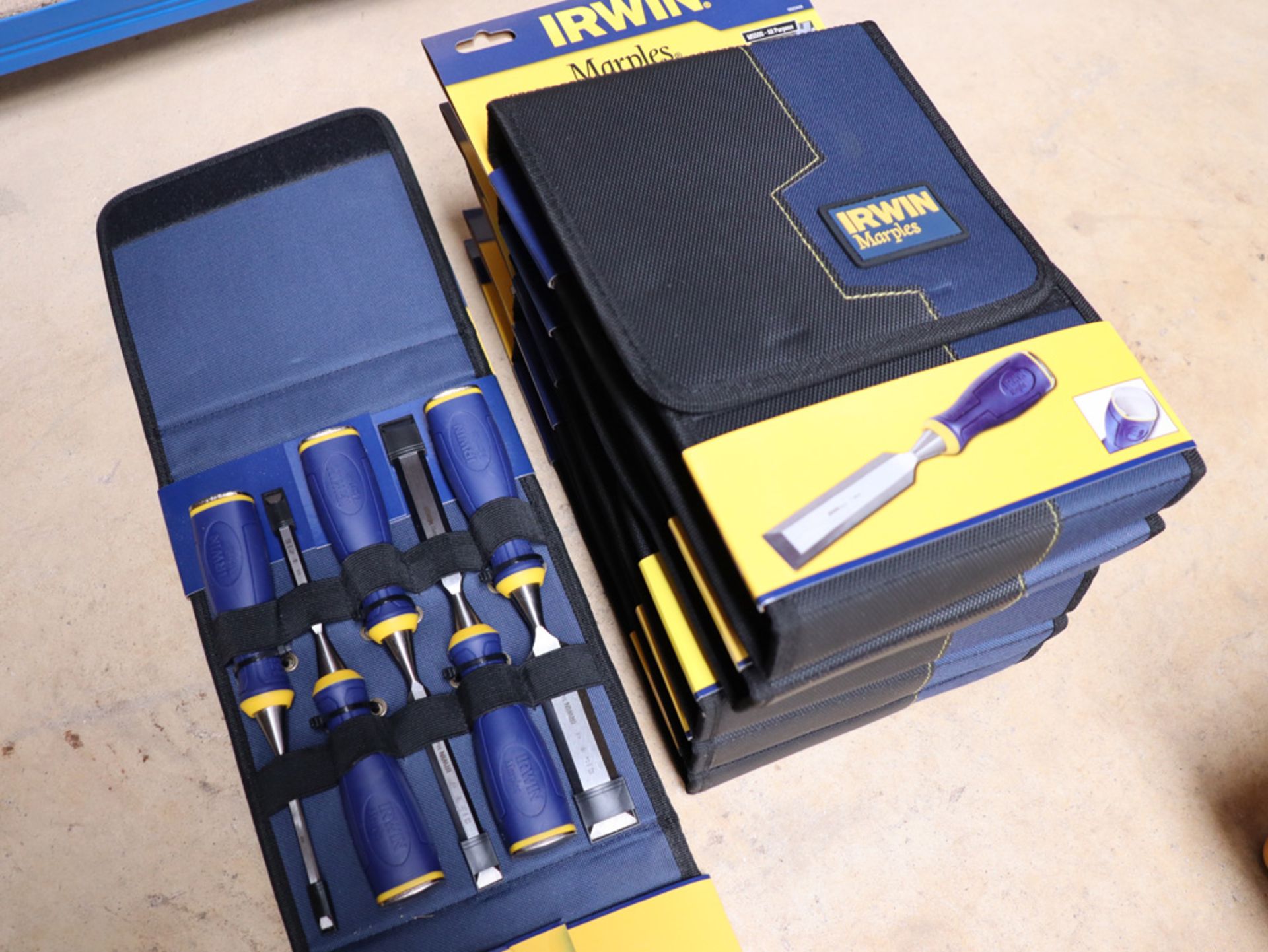 6 Packs of Irwin marples chisels