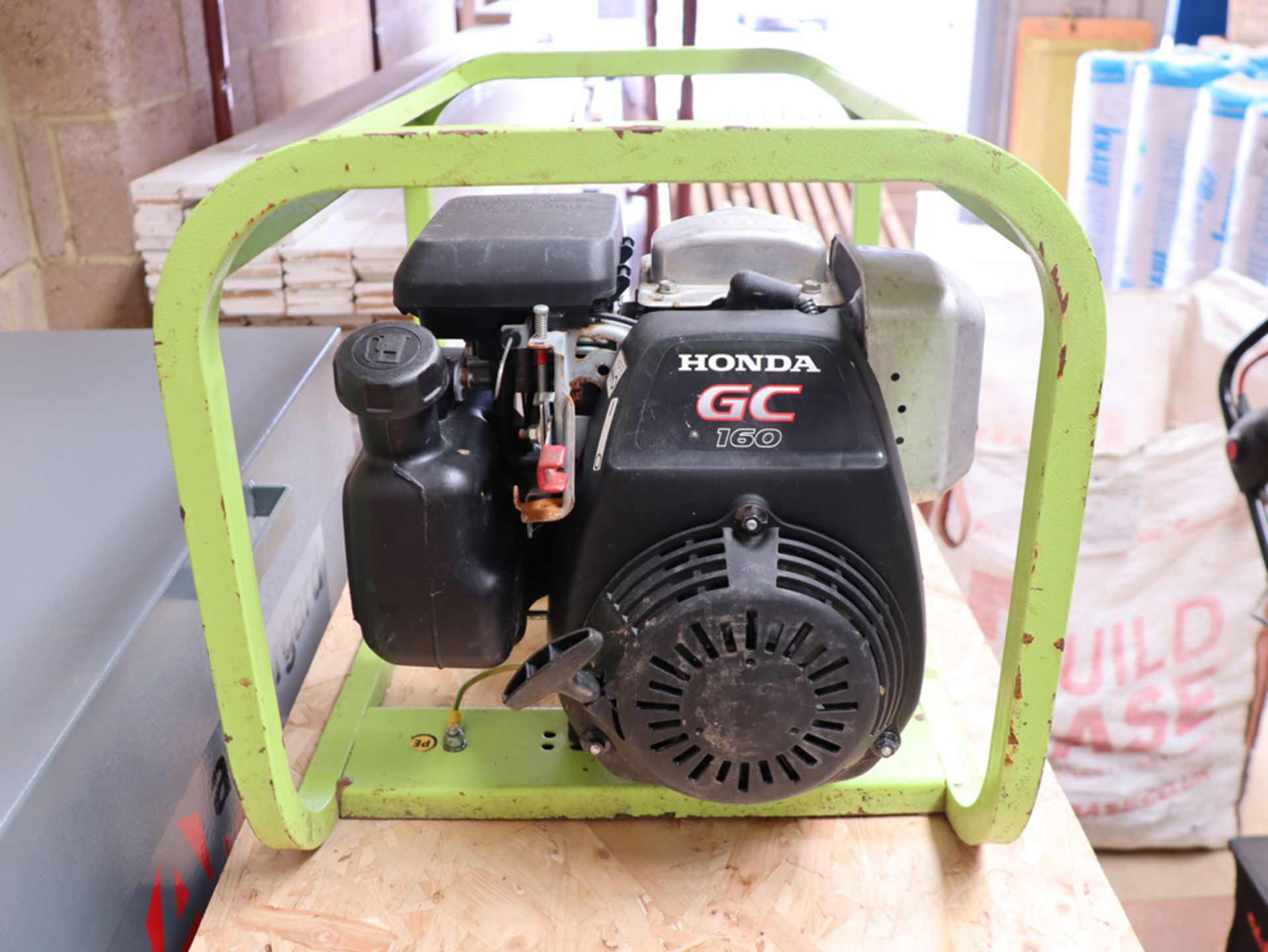Pramac model: S15W-75 Honda GC 160cc petrol engine generator - Image 3 of 3
