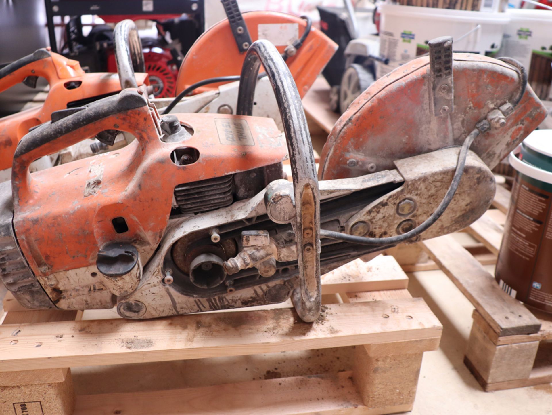 2 Stihl TS400 petrol engine site saws - Image 2 of 3