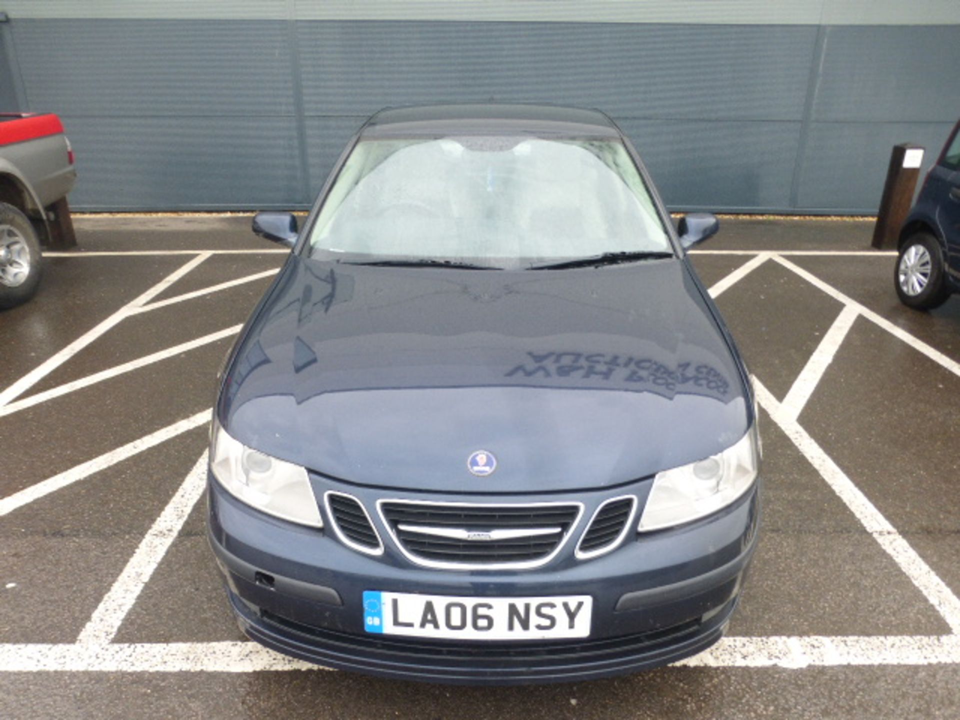 LA06 NSY (2006) Saab 9-3 Vector TiD, diesel in blue MOT: 18/2/22