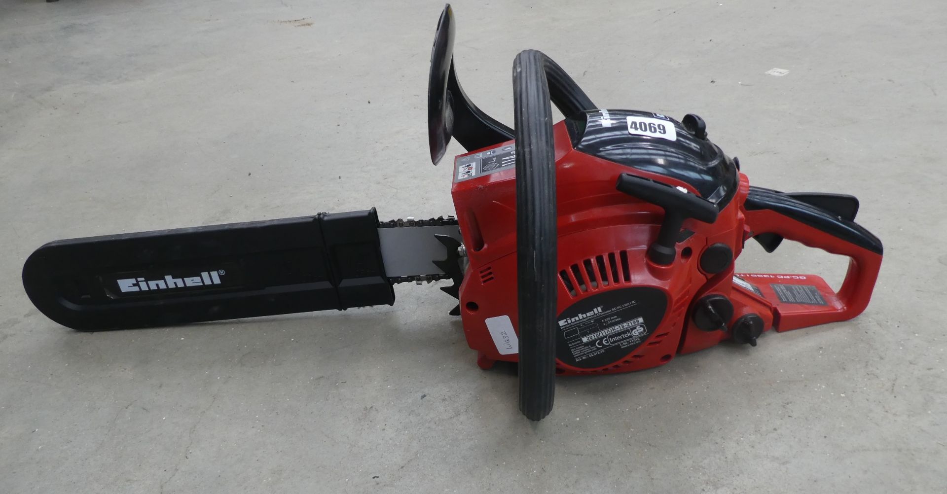 Einhell petrol powered chainsaw