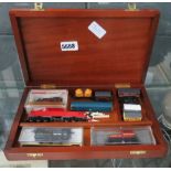 Box with n gauge trains and carriages