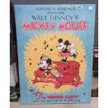 Walt Disney Mickey Mouse poster