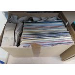 Box with vinyl records