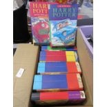Box containing Harry Potter books