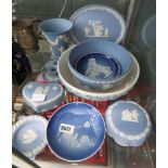 Qty of Jasperware and Royal Copenhagen dishes