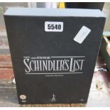 Boxed Schindler's List DVD set