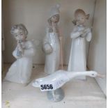 4 Lladro figures