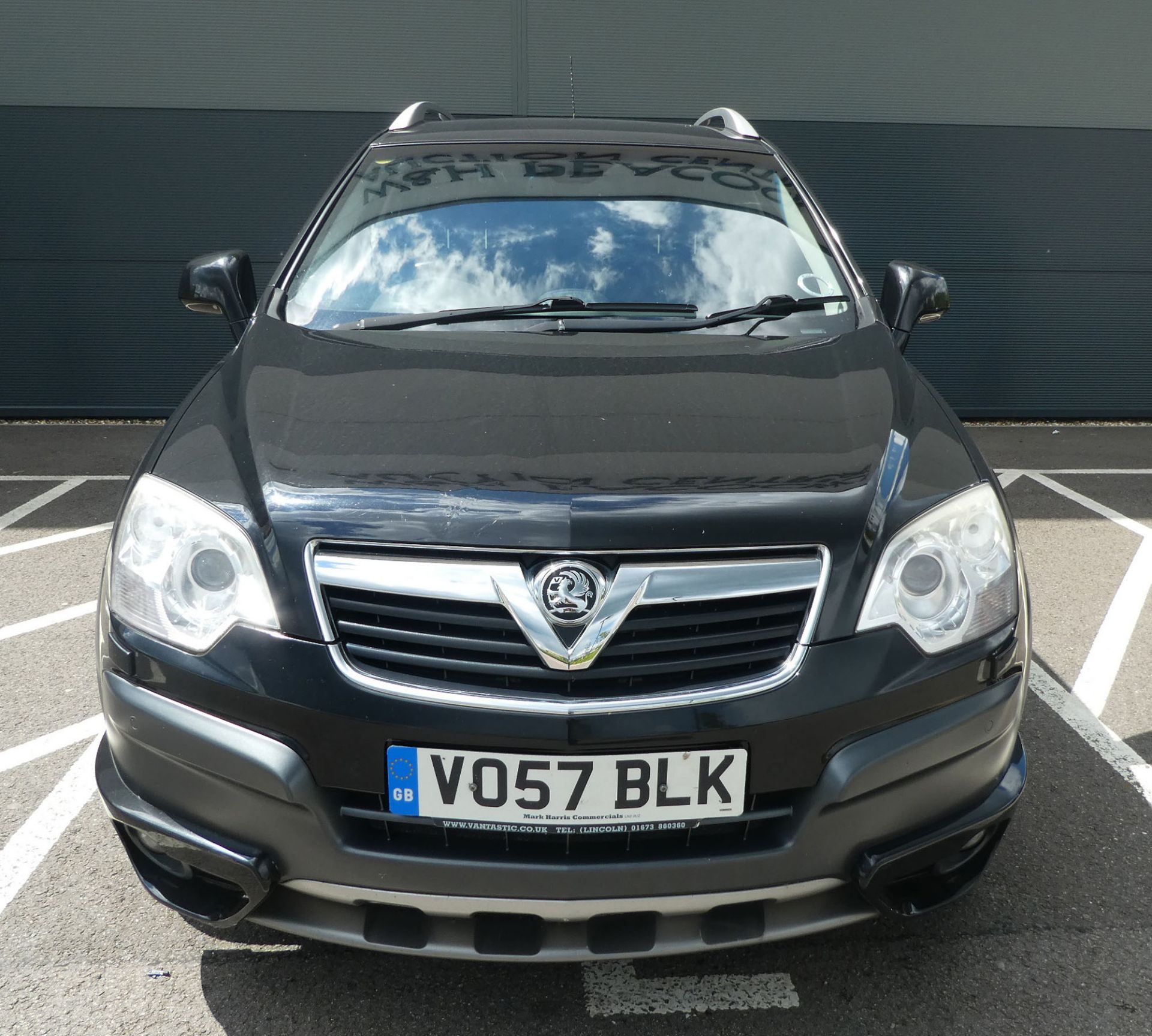 Vauxhall Antara SE CDTI in black, registration plate VO57 BLK, first registered 01.09.2007, 5 door - Image 3 of 10