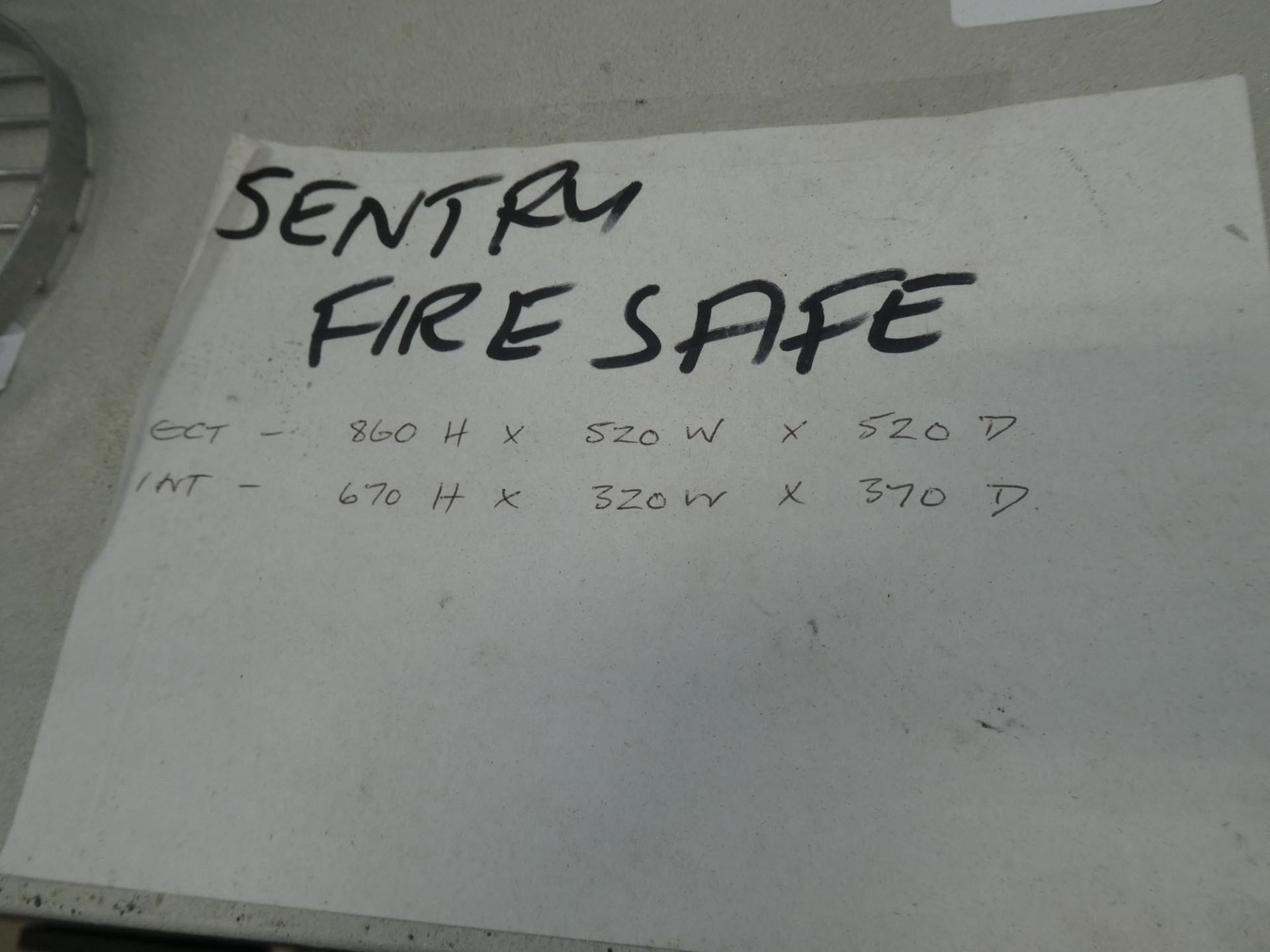 Sentry digital safe - Image 3 of 3