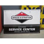 Briggs & Stratton sign
