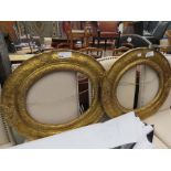 Pair of gilt picture frames