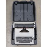 Cased typewriter