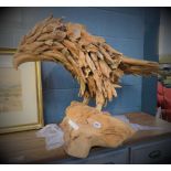 Driftwood eagle