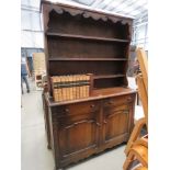 Dark oak dresser