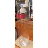 Large glass vase