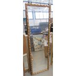 2 rectangular mirrors in gilt frames