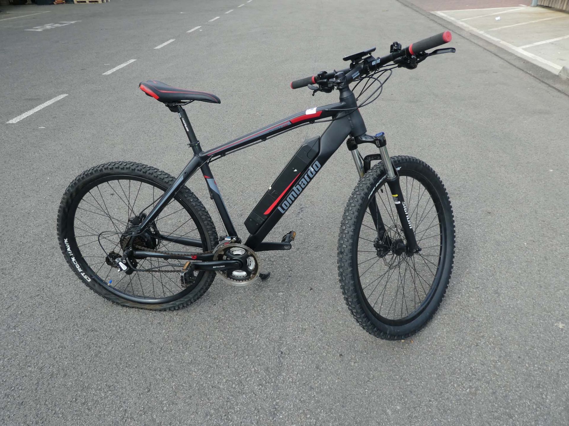 Lombardo gents electric mountain bike, no charger - Image 3 of 3