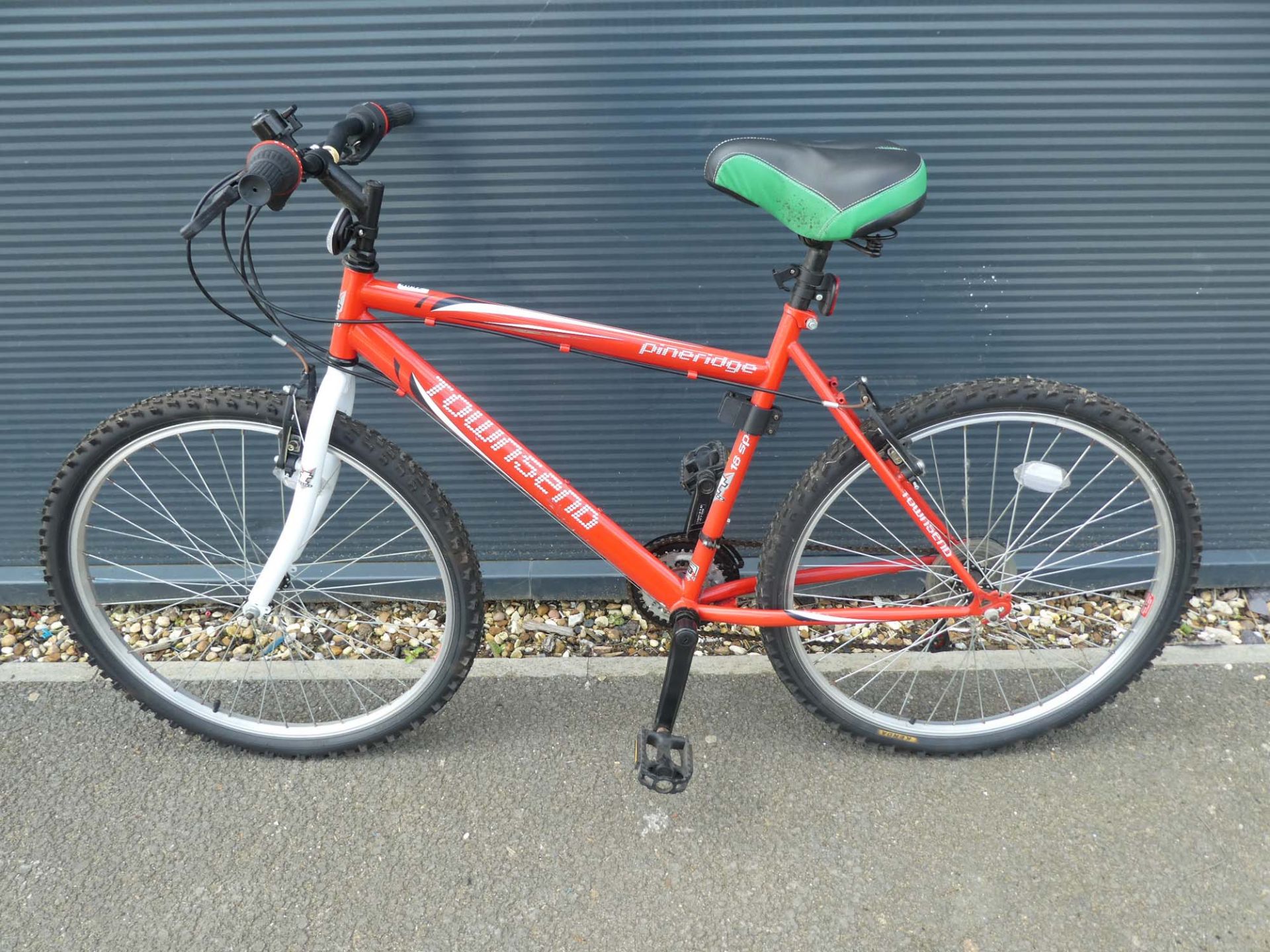 Townsend red mountain bike