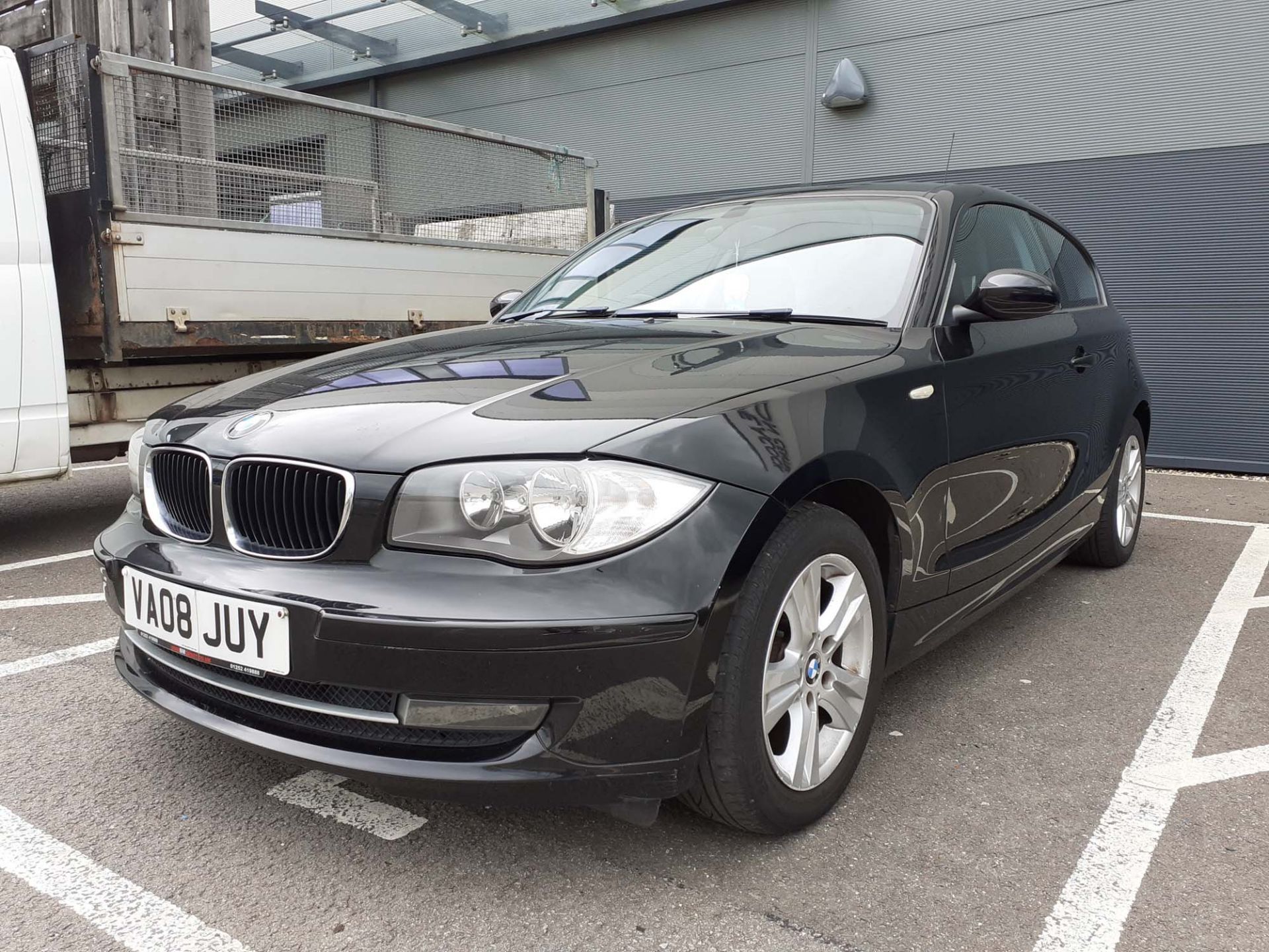 BMW 1161SE in black, registration VA08 JUY, 1600cc, petrol, with receipts and old MOT's, No V5 - Image 2 of 7