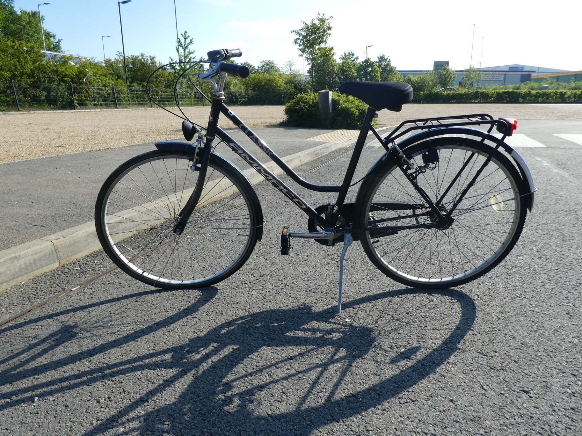 Black Classic ladies bike