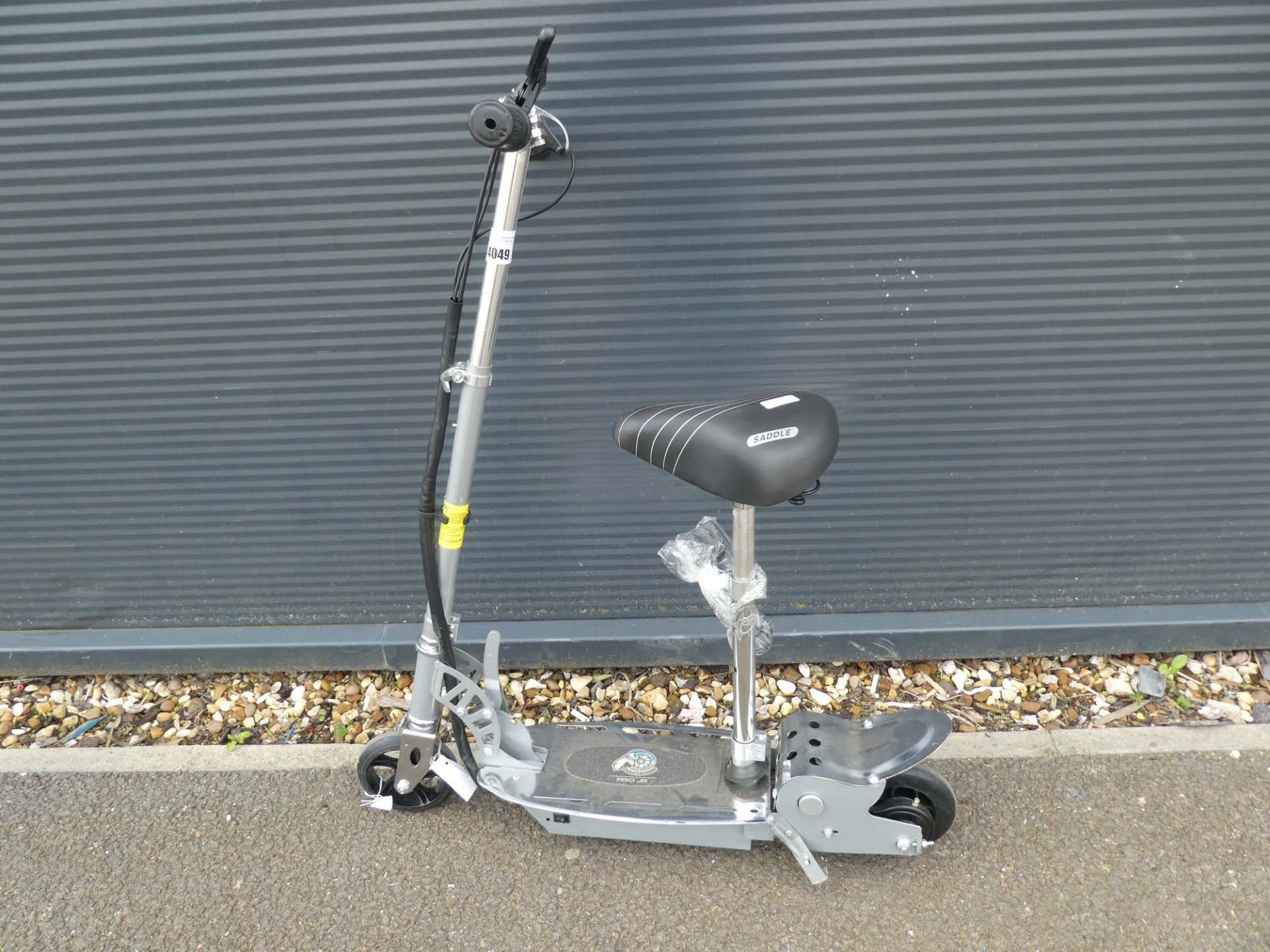 4042 Silver electric scooter