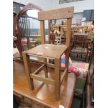 Childs ply wood and oak chair