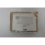 An old box of 25 Panetelas Extras by Marquez Rafael Gonzalez Habana en Cuba (unopened part sealed)