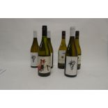 6 bottles of white wines, 2x Lock Keeper's Reserve 2020 Chardonnay SE Australia,