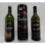 2 bottles of Glenfiddich Single Malt Scotch Whisky,