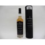 A bottle of Bimber Distillery Single Malt London Whisky Limited Edition bottling for Pinnacle with