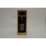 A bottle of Kopke 1980 Colheita Port with wooden box (ullage top shoulder)