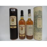 2 bottles, 1x Oban 14 year old Single Malt West Highland Malt Scotch Whisky with carton,