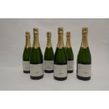 6 bottles of Georges de la Chapelle Brut Champagne (Note VAT added to bed price)