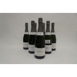 7 bottles of The Bolney Estate Bolney Bubbly Brut NV West Sussex (Note VAT added to bid price)