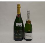 2 bottles, 1x Magnum of Coates & Seely Britagne Brut Reserve NV Methode Britannique 150cl 11.
