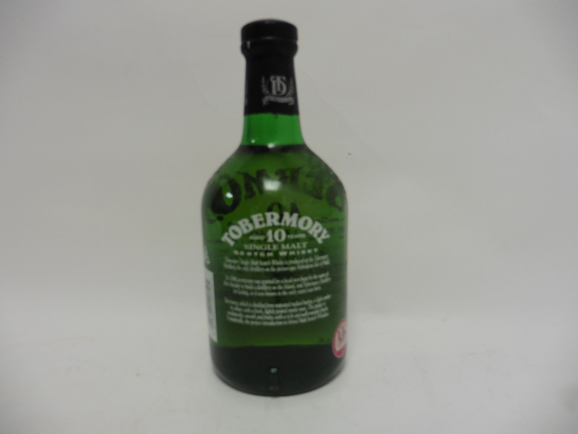 A bottle of Tobermory 10 year old Single Malt Scotch Whisky from The Isle of Mull old style bottle - Image 2 of 2