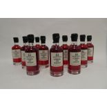 12 small bottles of Fenspirits Distillery Damson Gin Liqueur Batch 508 25cl 25% each (Note VAT