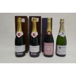 4 bottles of Personalised Champagne,