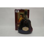 A bottle of Hennessy XO Cognac with old style box 70cl 40%