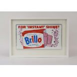 'Brillo, For Instant Shine', print with embellishments, numbered B1-12-64,