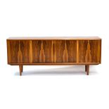 A 1960's Danish rosewood sideboard by Axel Christiansen Odder (ACO Mobler),