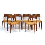 Arne Hovmand Olsen Chairs for Mogens Kold,