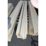 3 bundles of pine planks
