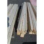 3 bundles of pine planks