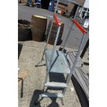 WITHDRAWN - (1042) Beldray aluminium decorators platform ladder