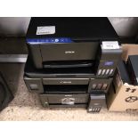 2 Epson and 1 Canon printers